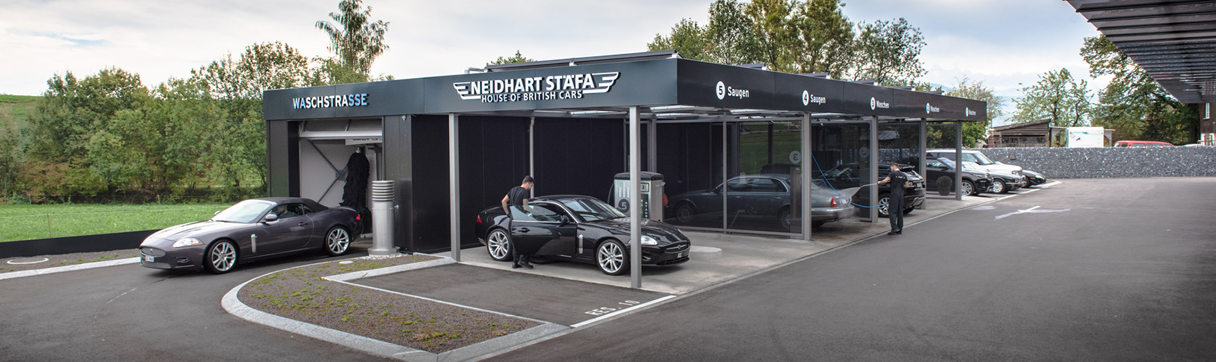 Neidhart Stäfa AG - House of British Cars, seit 1978 in Stäfa am Zürichsee - Jaguar, Bentley, Rolls Royce, Land-Rover, Range-Rover